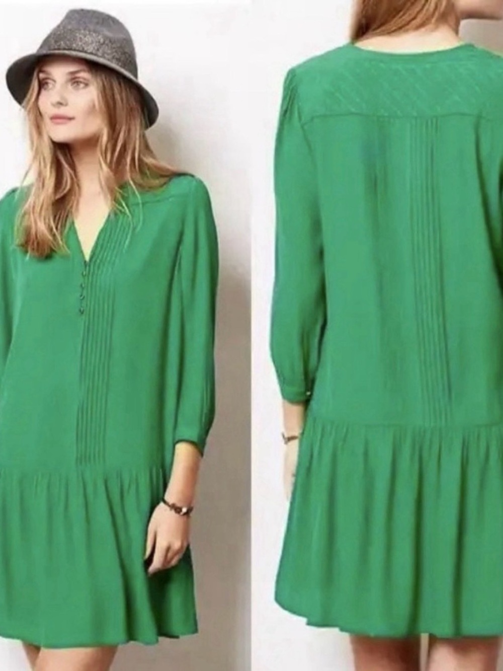 Anthropologie Maeve Drop-Waist Dress
